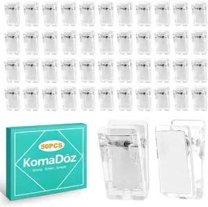 50 Pcs Self Adhesive Tapestry Wall Hanging Clips, Clear Hooks for Photos, Posters, Banners, Strong Damage-Free Hangers for Home, Dorm & Office Décor 50 Pcs Self Adhesive Tapestry Wall Hanging Clips, Clear Hooks for Photos, Posters, Banners, Strong Damage-Free Hangers for Home, Dorm & Office Décor