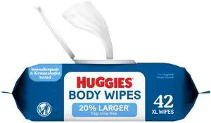 Extra Large Unscented Wipes, 1 Flip-Top Pack, 42 Count Extra Large Unscented Wipes, 1 Flip-Top Pack, 42 Count