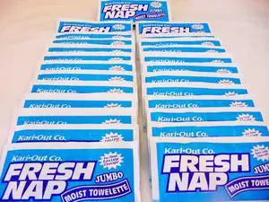 Moist Wet Wipe Wet Nap Towelette/Xtra Large 8 X 10 / Lemon Scent / 50 Count Pack Moist Wet Wipe Wet Nap Towelette/Xtra Large 8 X 10 / Lemon Scent / 50 Count Pack