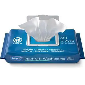 Adult Wet Wipes, Wash Cloths | Adult Wipes for Incontinence & Cleansing for Elderly, 8"x12" (50 Count (Pack of 1)) Adult Wet Wipes, Wash Cloths | Adult Wipes for Incontinence & Cleansing for Elderly, 8"x12" (50 Count (Pack of 1))