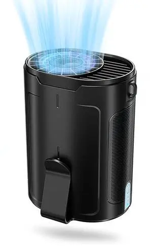 Portable Waist Fan, Wearable Shirt Fan Rechargeable with 25H Battery Life, 6600RPM Strong Wind, 4-in-1 Hands-Free Cool Clip Fan Under Shirt Quiet & Portable For Work, Travel, Outdoors - Black Portable Waist Fan, Wearable Shirt Fan Rechargeable with 25H Battery Life, 6600RPM Strong Wind, 4-in-1 Hands-Free Cool Clip Fan Under Shirt Quiet & Portable For Work, Travel, Outdoors - Black