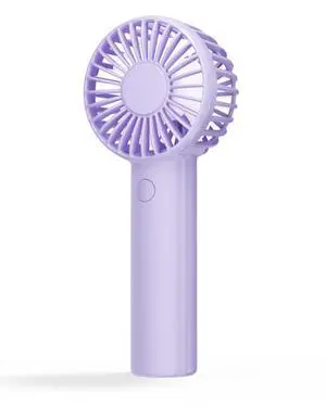 Mini Handheld Fan, Powerful 3 Speed Portable Personal Fan, Cute and Pocket Design, USB Rechargeable for Makeup/Lash/Travel/Outdoors, Summer Gift for Stylish Girls Women Kids-Purple Mini Handheld Fan, Powerful 3 Speed Portable Personal Fan, Cute and Pocket Design, USB Rechargeable for Makeup/Lash/Travel/Outdoors, Summer Gift for Stylish Girls Women Kids-Purple