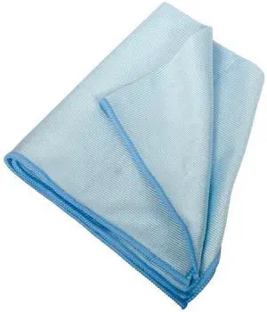 Microfiber Glass Cleaning and Polishing Cloth, Blue, Lint Free, 15.7 x 15.7 Inch, for Windows, Glasses, Windshields, Mirrors, Stainless Steel, 1 Pack (1, Blue, Large) Microfiber Glass Cleaning and Polishing Cloth, Blue, Lint Free, 15.7 x 15.7 Inch, for Windows, Glasses, Windshields, Mirrors, Stainless Steel, 1 Pack (1, Blue, Large)