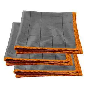 Car Carbon Microfiber Towels, 12" x 12" No Lint No Streak Cleaning Towel, Reusable Soft Car Wash Cloth, Universal Auto Polishing Detailing Rag for Glass Window Mirror(Orange) Car Carbon Microfiber Towels, 12" x 12" No Lint No Streak Cleaning Towel, Reusable Soft Car Wash Cloth, Universal Auto Polishing Detailing Rag for Glass Window Mirror(Orange)