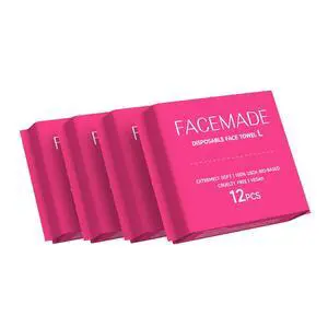48 Count (4 Packs) Disposable Travel Towels, 100% USDA Biobased Face Towels Disposable for Outdoor Cleaning, Clean Towels for Remove, Cleanse & Dry, Super Soft and Thick Dry Wipes 48 Count (4 Packs) Disposable Travel Towels, 100% USDA Biobased Face Towels Disposable for Outdoor Cleaning, Clean Towels for Remove, Cleanse & Dry, Super Soft and Thick Dry Wipes