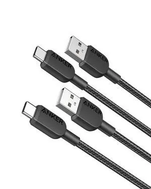 USB A to USB C Cable, Charger Cord (2 Pack, 3FT), for iPhone 17 Series,Samsung Galaxy Note 10/S10+ S10, LG V30 (Black) USB A to USB C Cable, Charger Cord (2 Pack, 3FT), for iPhone 17 Series,Samsung Galaxy Note 10/S10+ S10, LG V30 (Black)
