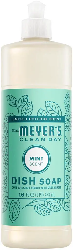 CLEAN DAY Liquid Dish Soap, Mint, 16 fl. Oz CLEAN DAY Liquid Dish Soap, Mint, 16 fl. Oz
