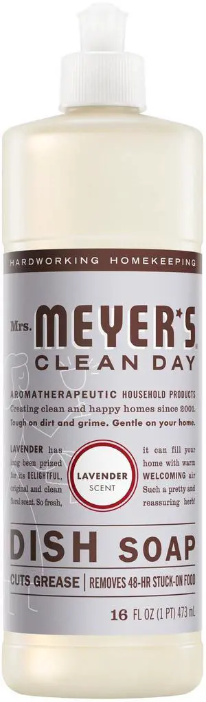 Clean Day, Liquid Dish Soap, Lavender Scent, 16 Ounce Clean Day, Liquid Dish Soap, Lavender Scent, 16 Ounce