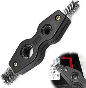 4 in 1 Car Battery Cleaning Brush,Anti-Corrosion Battery Terminals,Copper Pipes Cleaner Brush Tool,Universal for Automotive and Marine for Plumbing Installation Soldering Brazing 4 in 1 Car Battery Cleaning Brush,Anti-Corrosion Battery Terminals,Copper Pipes Cleaner Brush Tool,Universal for Automotive and Marine for Plumbing Installation Soldering Brazing