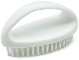 Scrub Brush for Cleaning Scrubbing Heavy Duty Stiff Nylon Bristles Cleaning Brush Multi-Purpose, White & Small Size Scrub Brush for Cleaning Scrubbing Heavy Duty Stiff Nylon Bristles Cleaning Brush Multi-Purpose, White & Small Size