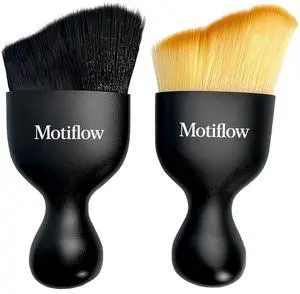 2 PCS Car Interior Detailing Brush, Car Detailing Supplies Soft Bristle Detailing Brush, Car Interior Cleaning Tool, Auto Detailing Brush Car Dashboard Cleaning Duster Brush (Black&Yellow) 2 PCS Car Interior Detailing Brush, Car Detailing Supplies Soft Bristle Detailing Brush, Car Interior Cleaning Tool, Auto Detailing Brush Car Dashboard Cleaning Duster Brush (Black&Yellow)