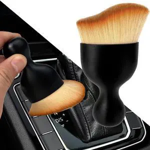 Car Interior Dust Brush, Auto Detailing Brush, Soft Bristles Car Cleaning Brushes, Tool for Air Conditioner Vents, Leather, Computer, Scratch Free, Car Interior Accessories Car Interior Dust Brush, Auto Detailing Brush, Soft Bristles Car Cleaning Brushes, Tool for Air Conditioner Vents, Leather, Computer, Scratch Free, Car Interior Accessories