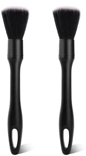 2PCS Car Detailing Brush Set, Ultra Soft Bristle Auto Interior Cleaning Brushes, Scratch-Free Dashboard Duster Kit for Vents, Leather, Screen, Console and Household Cleaning 2PCS Car Detailing Brush Set, Ultra Soft Bristle Auto Interior Cleaning Brushes, Scratch-Free Dashboard Duster Kit for Vents, Leather, Screen, Console and Household Cleaning