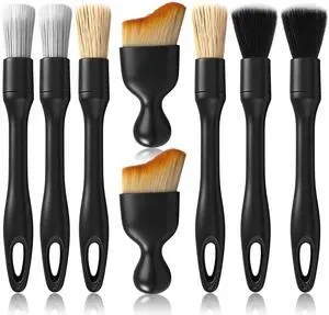 8 Pcs Car Detailing Brush Set, Soft Bristle Cleaning Brushes for Interior and Exterior Care, 4 Versatile Brushes Designed for Dashboards, Vents, Wheels, Tires, and Precision Detailing 8 Pcs Car Detailing Brush Set, Soft Bristle Cleaning Brushes for Interior and Exterior Care, 4 Versatile Brushes Designed for Dashboards, Vents, Wheels, Tires, and Precision Detailing