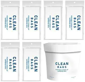 Disposable Car Trash Can Bags, Leakproof Self-Adhesive Hanging Car Garbage Bag, Waterproof Portable Mini Trash Bags for Cars, Bedrooms, Offices, Kitchens, Camping (White) Disposable Car Trash Can Bags, Leakproof Self-Adhesive Hanging Car Garbage Bag, Waterproof Portable Mini Trash Bags for Cars, Bedrooms, Offices, Kitchens, Camping (White)