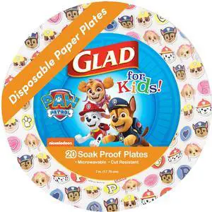 Resistant Kids Plates, Microwave Safe for Meals and Snacks, Party and Everyday Use, Emojis Design, 7 Inch, 20 Count Resistant Kids Plates, Microwave Safe for Meals and Snacks, Party and Everyday Use, Emojis Design, 7 Inch, 20 Count