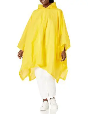 Totes Adult Lightweight Hooded Packable Pancho with Side Snaps Totes Adult Lightweight Hooded Packable Pancho with Side Snaps