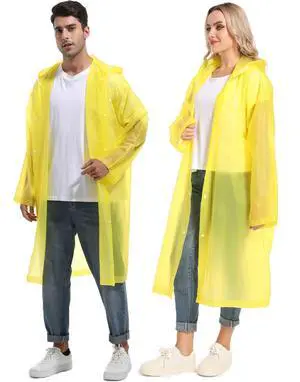 Rain Ponchos for Adults Reusable Raincoats Hooded for Women Men Survival Heavy Duty Military Impermeable 2 Packs Rain Coat Rain Ponchos for Adults Reusable Raincoats Hooded for Women Men Survival Heavy Duty Military Impermeable 2 Packs Rain Coat