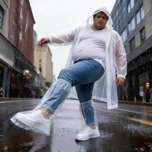 10Pcs With high top Waterproof shoe covers-Rain shoe covers-Shoe ponchos,Plus include 1Pcs Soft and skin friendly Raincoat- Rain coat-Disposable rain ponchos for adults-Suitable Disney essentialsXL 10Pcs With high top Waterproof shoe covers-Rain shoe covers-Shoe ponchos,Plus include 1Pcs Soft and skin friendly Raincoat- Rain coat-Disposable rain ponchos for adults-Suitable Disney essentialsXL
