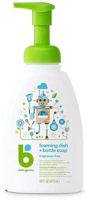 Foaming Dish Soap, Pump Bottle, Fragrance Free, 16 oz. Foaming Dish Soap, Pump Bottle, Fragrance Free, 16 oz.