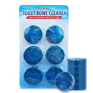 Automatic Toilet Bowl Cleaner Tablets - Long-Lasting Bathroom Tank Cleaner for Effortless Cleaning, Stain Prevention & Freshness Up to 15 Days Per Tablet Automatic Toilet Bowl Cleaner Tablets - Long-Lasting Bathroom Tank Cleaner for Effortless Cleaning, Stain Prevention & Freshness Up to 15 Days Per Tablet