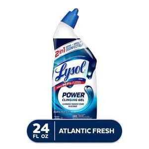 Power Toilet Bowl Cleaner Gel, For Cleaning and Disinfecting, Stain Removal, 24oz Power Toilet Bowl Cleaner Gel, For Cleaning and Disinfecting, Stain Removal, 24oz