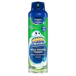 Mega Bathroom and Shower Foamer Aerosol, Rainshower Scent, 20oz Mega Bathroom and Shower Foamer Aerosol, Rainshower Scent, 20oz