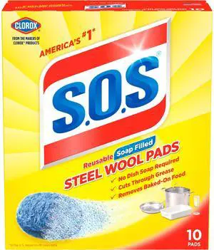 Steel Wool Soap Pads, 10 Ct Steel Wool Soap Pads, 10 Ct
