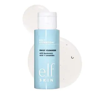 Holy Hydration! Daily Cleanser Mini, Face Cleanser For Washing Away Excess Oil, Impurities & Makeup, Made With Hyaluronic Acid, Vegan & Cruelty-Free Holy Hydration! Daily Cleanser Mini, Face Cleanser For Washing Away Excess Oil, Impurities & Makeup, Made With Hyaluronic Acid, Vegan & Cruelty-Free