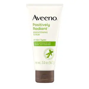 Positively Radiant Skin Brightening Exfoliating Daily Facial Scrub, Moisture-Rich Soy Extract, helps improve skin tone & texture, Oil-& Soap-Free, Hypoallergenic, Travel Size, 2 oz Positively Radiant Skin Brightening Exfoliating Daily Facial Scrub, Moisture-Rich Soy Extract, helps improve skin tone & texture, Oil-& Soap-Free, Hypoallergenic, Travel Size, 2 oz