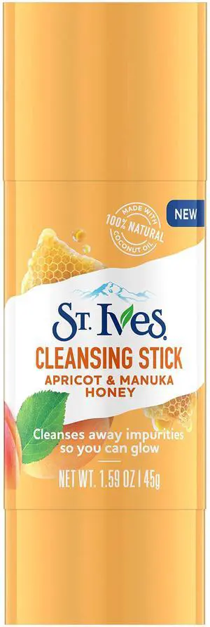 Cleansing Stick, Apricot & Manuka Honey 1.6 oz Cleansing Stick, Apricot & Manuka Honey 1.6 oz