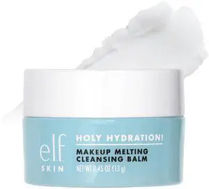Holy Hydration! Makeup Melting Cleansing Balm, Face Cleanser & Makeup Remover, Infused with Hyaluronic Acid to Hydrate Skin, 0.45 Oz Holy Hydration! Makeup Melting Cleansing Balm, Face Cleanser & Makeup Remover, Infused with Hyaluronic Acid to Hydrate Skin, 0.45 Oz