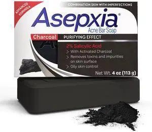 Acid & Activated Charcoal Bar Soap | Acne Treatment, Reduces Pimples & Blemishes, Deep Cleansing Facial Cleanser, Dries Out Acne, Prevents Breakouts, Face wash, 4 Oz, 1-Pack Acid & Activated Charcoal Bar Soap | Acne Treatment, Reduces Pimples & Blemishes, Deep Cleansing Facial Cleanser, Dries Out Acne, Prevents Breakouts, Face wash, 4 Oz, 1-Pack