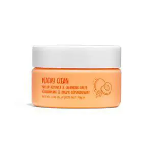 Peachy Clean Face Cleansing Balm - Makeup Remover Melt With Fruit Juice - Clean Oil Free Skin Peachy Clean Face Cleansing Balm - Makeup Remover Melt With Fruit Juice - Clean Oil Free Skin