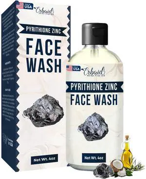 Zinc Soap with Zinc Pyrithione | Gentle All-Natural Face & Body Wash | Daily Cleansing Formula for Oily, Sensitive & Blemish-Prone Skin | Exfoliating Wash with Aloe & Citrus | Made in USA Zinc Soap with Zinc Pyrithione | Gentle All-Natural Face & Body Wash | Daily Cleansing Formula for Oily, Sensitive & Blemish-Prone Skin | Exfoliating Wash with Aloe & Citrus | Made in USA