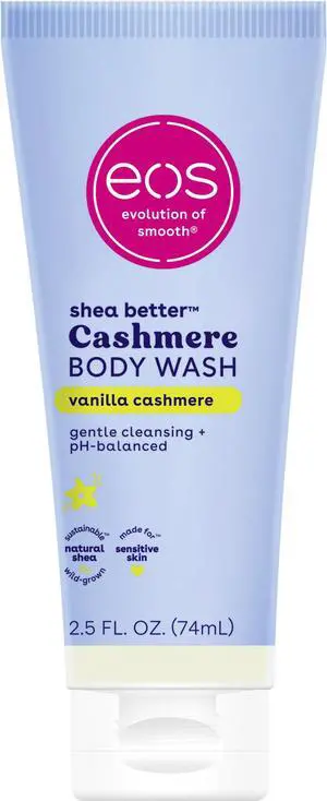 Travel Vanilla Cashmere Body Wash- Travel Size Body Wash, Hydrating, Moisturizing, Toiletries, Mini, Shea Butter, 2.5 fl oz Travel Vanilla Cashmere Body Wash- Travel Size Body Wash, Hydrating, Moisturizing, Toiletries, Mini, Shea Butter, 2.5 fl oz