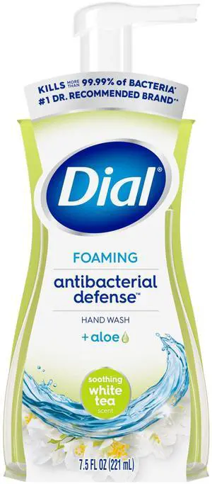 Antibacterial Foaming Hand Wash, Soothing White Tea, 7.5 fl oz Antibacterial Foaming Hand Wash, Soothing White Tea, 7.5 fl oz