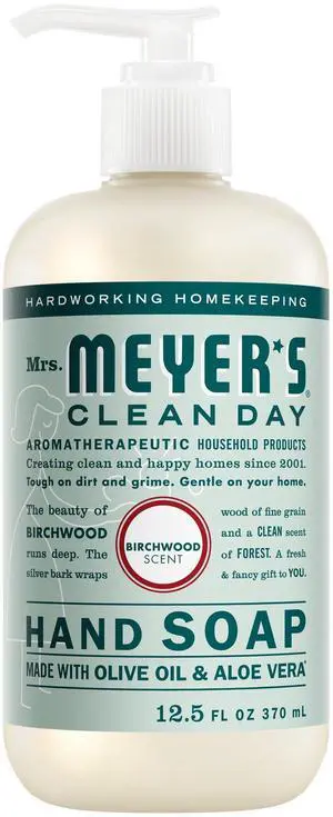 CLEAN DAY Hand Soap, Birchwood Scent, 12.5 Fl Oz Bottle CLEAN DAY Hand Soap, Birchwood Scent, 12.5 Fl Oz Bottle