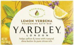 London Lemon Verbena Naturally Moisturizing Bath Bar, 4.25 ounce London Lemon Verbena Naturally Moisturizing Bath Bar, 4.25 ounce