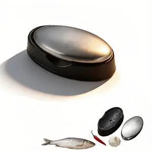 Stainless Steel Soap Bar for Hands - Odor Eliminator for Onion, Fish & Kitchen Smells | Food-Grade 304 Steel | Lasts 10 Years, Chemical-Free, Travel-Size | Removes Stubborn Odors from Skin & Fridge Stainless Steel Soap Bar for Hands - Odor Eliminator for Onion, Fish & Kitchen Smells | Food-Grade 304 Steel | Lasts 10 Years, Chemical-Free, Travel-Size | Removes Stubborn Odors from Skin & Fridge