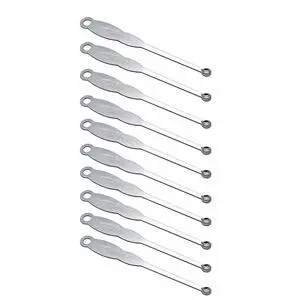 10pcs Sliver Metal Ear Spoon Earwax Curette Remover Earpick Tool Hanging Clean Tool for Ear Key Hanging Key Pendant for Adult Children 10pcs Sliver Metal Ear Spoon Earwax Curette Remover Earpick Tool Hanging Clean Tool for Ear Key Hanging Key Pendant for Adult Children