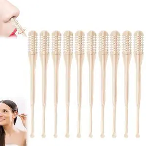 10PCS Nasal Hair Cutter,2025 Upgraded Manual 360° Rotating Nostril Hair Removal Tool,2 in 1 Noses Hairs Knife with Earpick,Portable Manual Nose Hair Trimmer for Women Men Travel Essentials 10PCS Nasal Hair Cutter,2025 Upgraded Manual 360° Rotating Nostril Hair Removal Tool,2 in 1 Noses Hairs Knife with Earpick,Portable Manual Nose Hair Trimmer for Women Men Travel Essentials