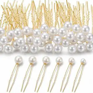 36 Pcs Wedding Pearl Hair Pins, Wedding Bridal U Shape Hair Clips For Brides Bridesmaid Women, French Style Pearl Hairs Pins 36 Pcs Wedding Pearl Hair Pins, Wedding Bridal U Shape Hair Clips For Brides Bridesmaid Women, French Style Pearl Hairs Pins