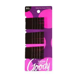 Styling Essentials Bobby Pins, Black, 2 Inches, 60 Count (Pack of 1) Styling Essentials Bobby Pins, Black, 2 Inches, 60 Count (Pack of 1)