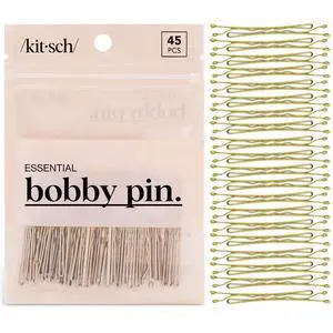Kitsch Blonde Bobby Pins - 1.87 Inches | Ideal for Blonde, Thick & Thin Hair | Hair Styling Accessories for Kids, Girls and Women | Stylish and Secure Hair Pin | Ideal Gifts for Women - 45 pcs Kitsch Blonde Bobby Pins - 1.87 Inches | Ideal for Blonde, Thick & Thin Hair | Hair Styling Accessories for Kids, Girls and Women | Stylish and Secure Hair Pin | Ideal Gifts for Women - 45 pcs