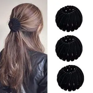 Hair Clip - Bird Nest, 3PCS Adjustable Hair Accessories for Women, Hair Bun Clips, Hair Bun Accessories, Color-4 Hair Clip - Bird Nest, 3PCS Adjustable Hair Accessories for Women, Hair Bun Clips, Hair Bun Accessories, Color-4