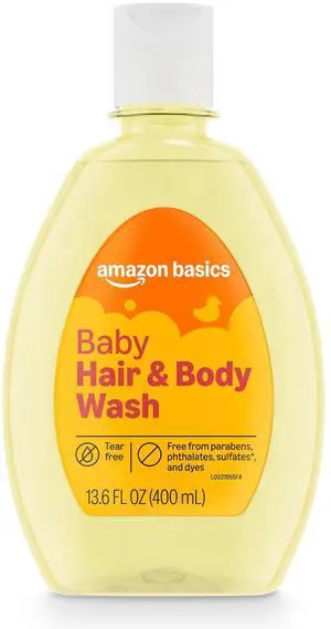 Tear-Free Baby Hair and Body Wash, Lightly scented, 13.6 Fluid Ounce, 1-Pack, Packaging May Vary Tear-Free Baby Hair and Body Wash, Lightly scented, 13.6 Fluid Ounce, 1-Pack, Packaging May Vary