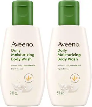 Daily Moisturizing Body Wash, 2 Ounce (Pack of 2) Daily Moisturizing Body Wash, 2 Ounce (Pack of 2)