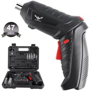 Cordless Electric Screwdriver Set, 47 in 1 Rechargeable, 3.6V, 3.5N·m Max Torque, USB Power Rechargeable Screwdriver with 44pcs Driver Bits, Ideal for Small Projects Cordless Electric Screwdriver Set, 47 in 1 Rechargeable, 3.6V, 3.5N·m Max Torque, USB Power Rechargeable Screwdriver with 44pcs Driver Bits, Ideal for Small Projects