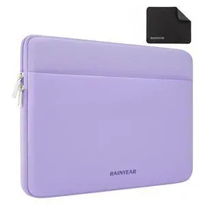 Laptop Sleeve Case 13.3 Inch, Protective Portable Case with Front Pocket, Briefcase Handbag Laptop Bag Compatible with 13.3-14 Inch Laptop PC, 14 Inch MacBook Pro M5 M4 M3 M2 M1, Purple Laptop Sleeve Case 13.3 Inch, Protective Portable Case with Front Pocket, Briefcase Handbag Laptop Bag Compatible with 13.3-14 Inch Laptop PC, 14 Inch MacBook Pro M5 M4 M3 M2 M1, Purple